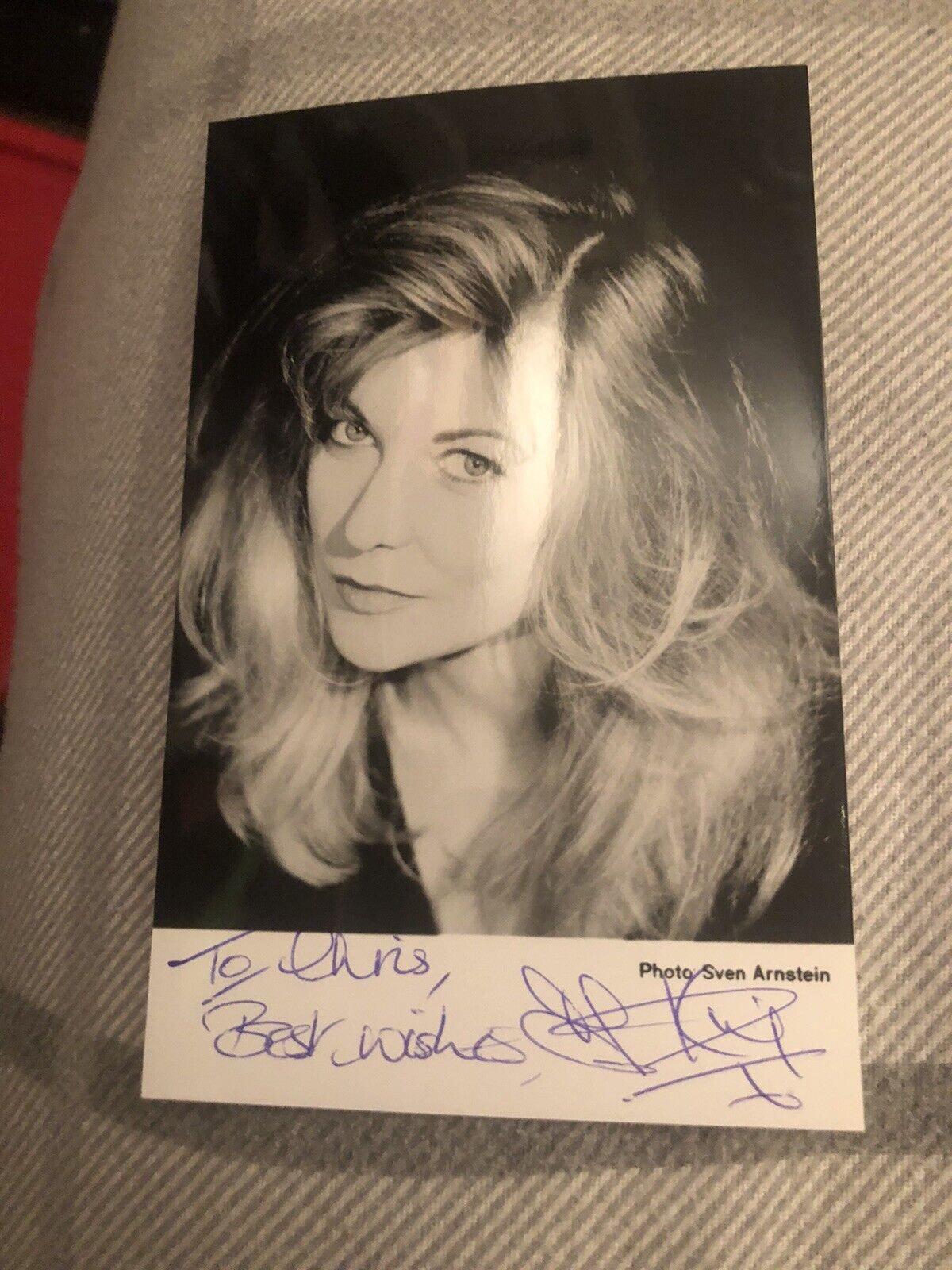 CLAIRE KING (EMMERDALE) SIGNED Photo Poster painting