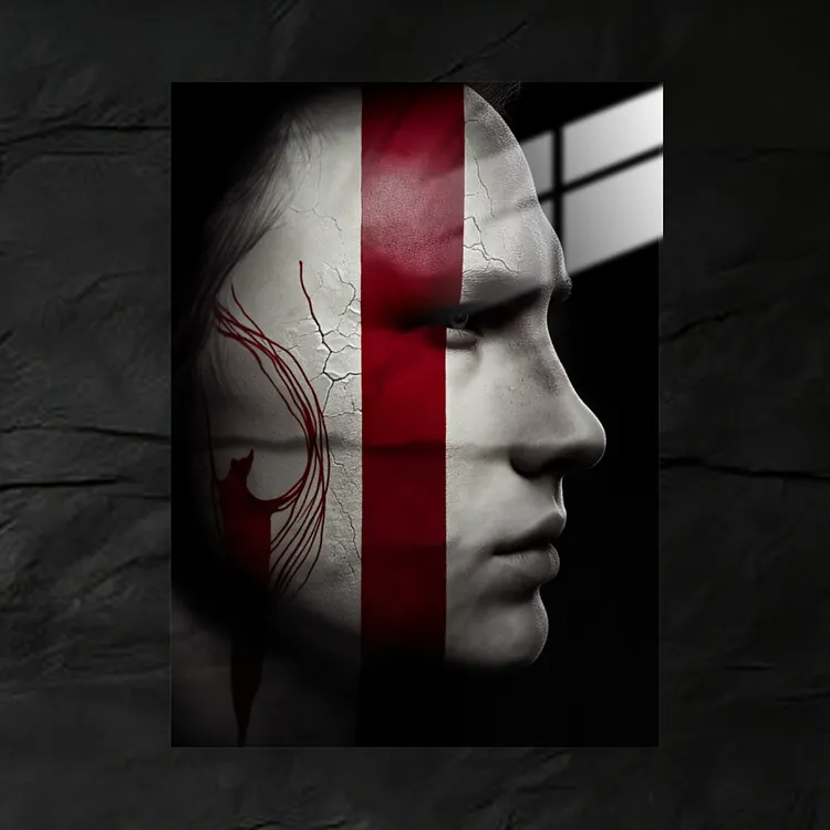GodofWar Kratos Intense AnimetalPoster | Premium Anime Metal Wall Art