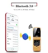 LONG-CZ J9 Pocket Flip Phone Bluetooth Dial 0.66 Inch 2G GSM Mobile Phone Supports Multiple Languages