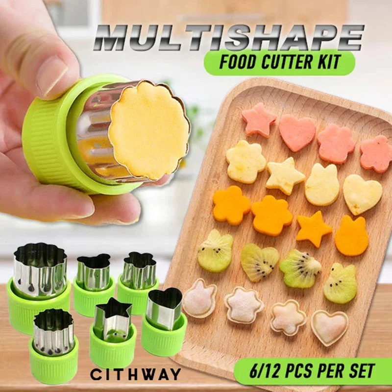 Multi Shape Food Cutter Set