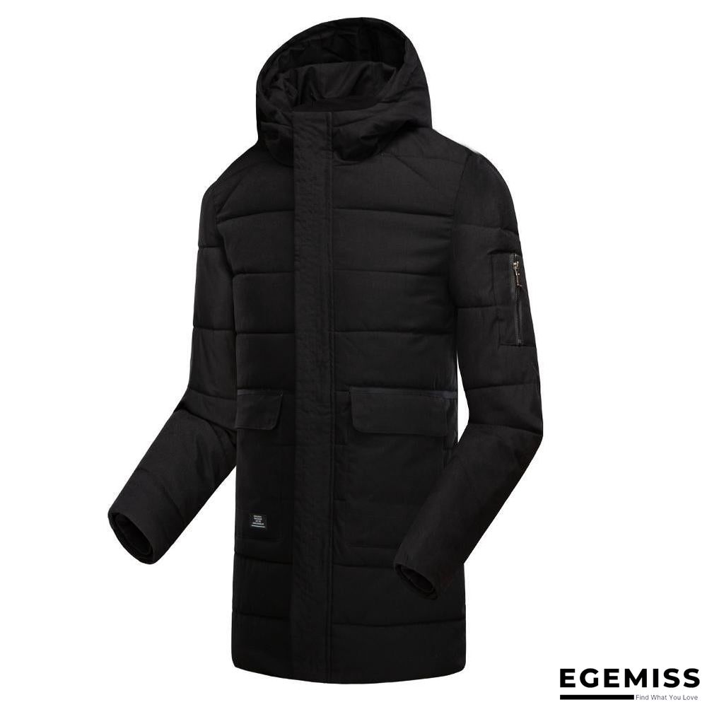 8XL Men Long Casual Hooded Thick Warm Jacket Parkas Coat Fashion Hat WaterProof Overcoats Men Plus Size | EGEMISS