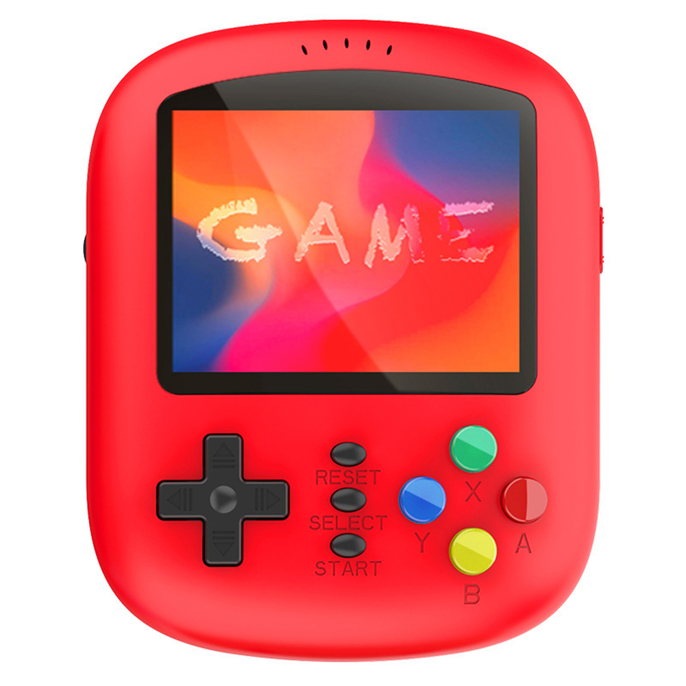 

Mini Portable Video Game Console Handheld 8-Bit Game Kid, Red two-player mode, 501 Original