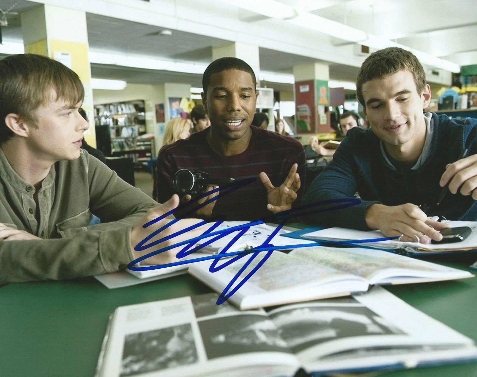 **GFA Fruitvale Station Movie *MICHAEL B JORDAN* Signed 8x10 Photo Poster painting MH1 COA**