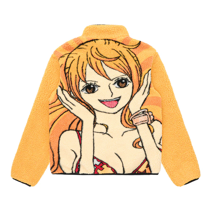 NAMI REVERSIBLE SHERPA FLEECE JACKET