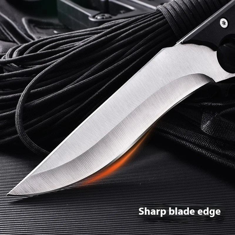 Portable wilderness survival camping knife