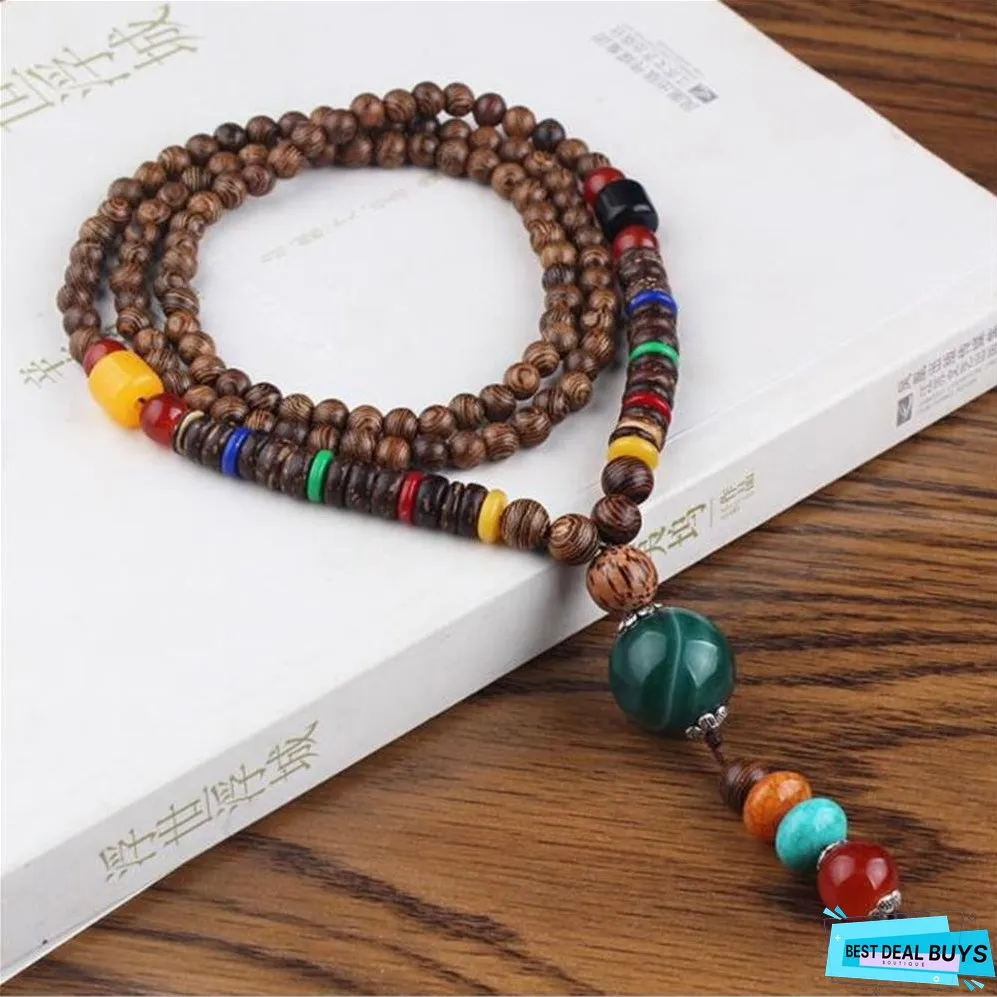 Ethnic Fish Horn Long Statement Men Womens Jewelry