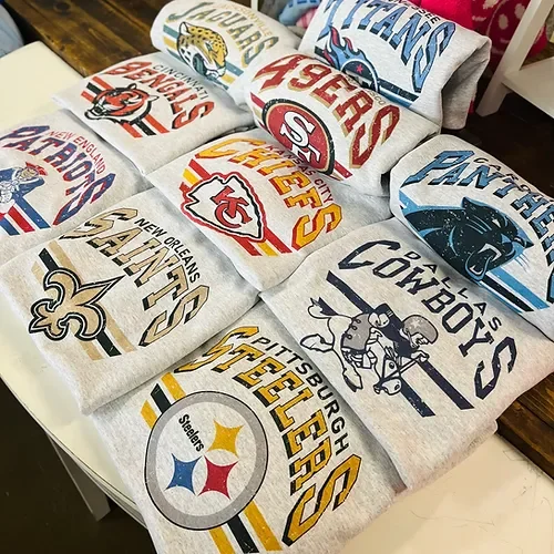 NFL American Football Vintage Style 90s Tshirt Pullover Hoodie Crewneck  Sweatshirt Reprinted Full Color Full Size Gifts For NFL Fans - Bluefink in  2023