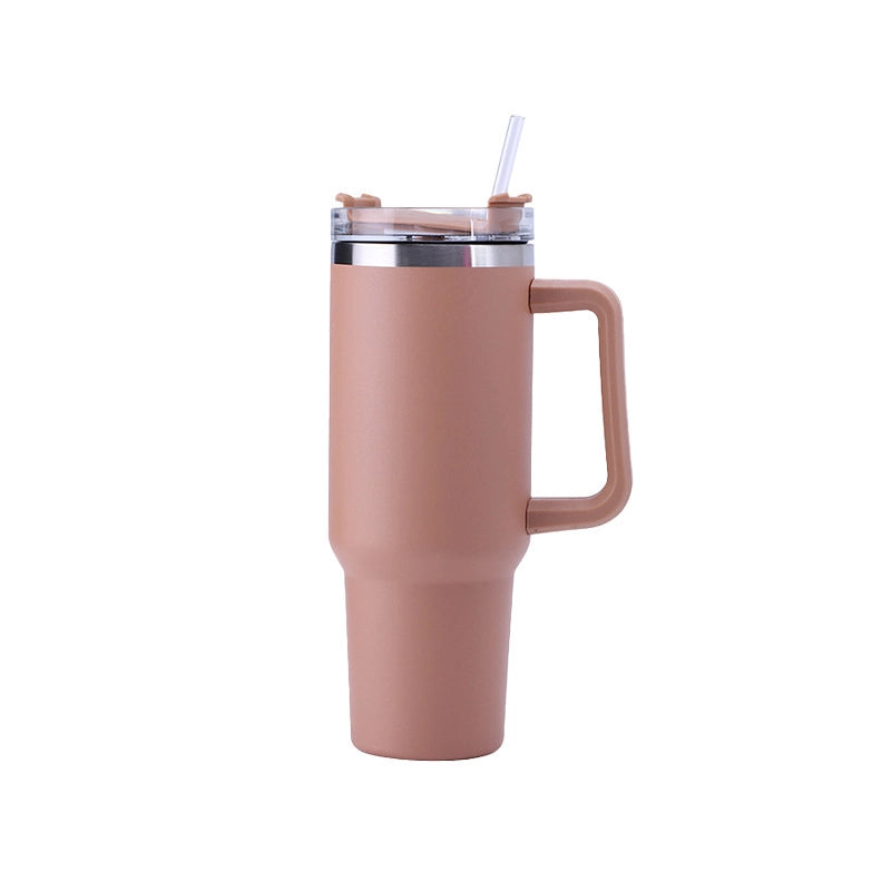 Casual Elegant Preppy Style Solid Color 201 Stainless Steel 304 Stainless Steel Pp Silicone Thermos Cup 1 Piece