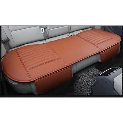 High Quality Black Car Seat Without Backrest PU Leather Bamboo Charcoal Car  Seat Cushion Automobiles Protective Non Slip Cover Seat From Auto_moto,  $14.08