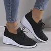Gioiacombo&trade; Nuove scarpe casual traspiranti con zeppa da donna