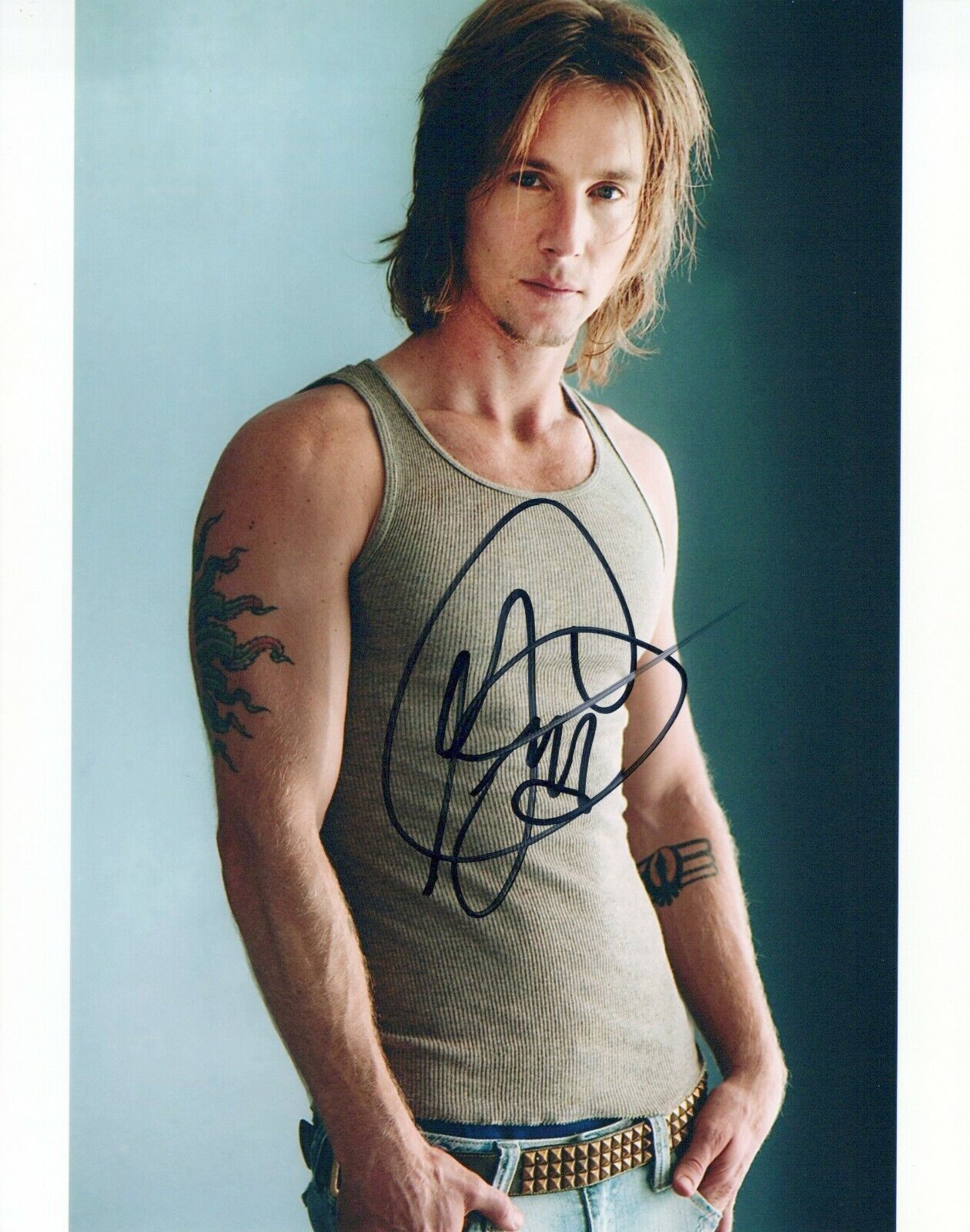 Greg Cipes head shot autographed Photo Poster painting signed 8x10 #3