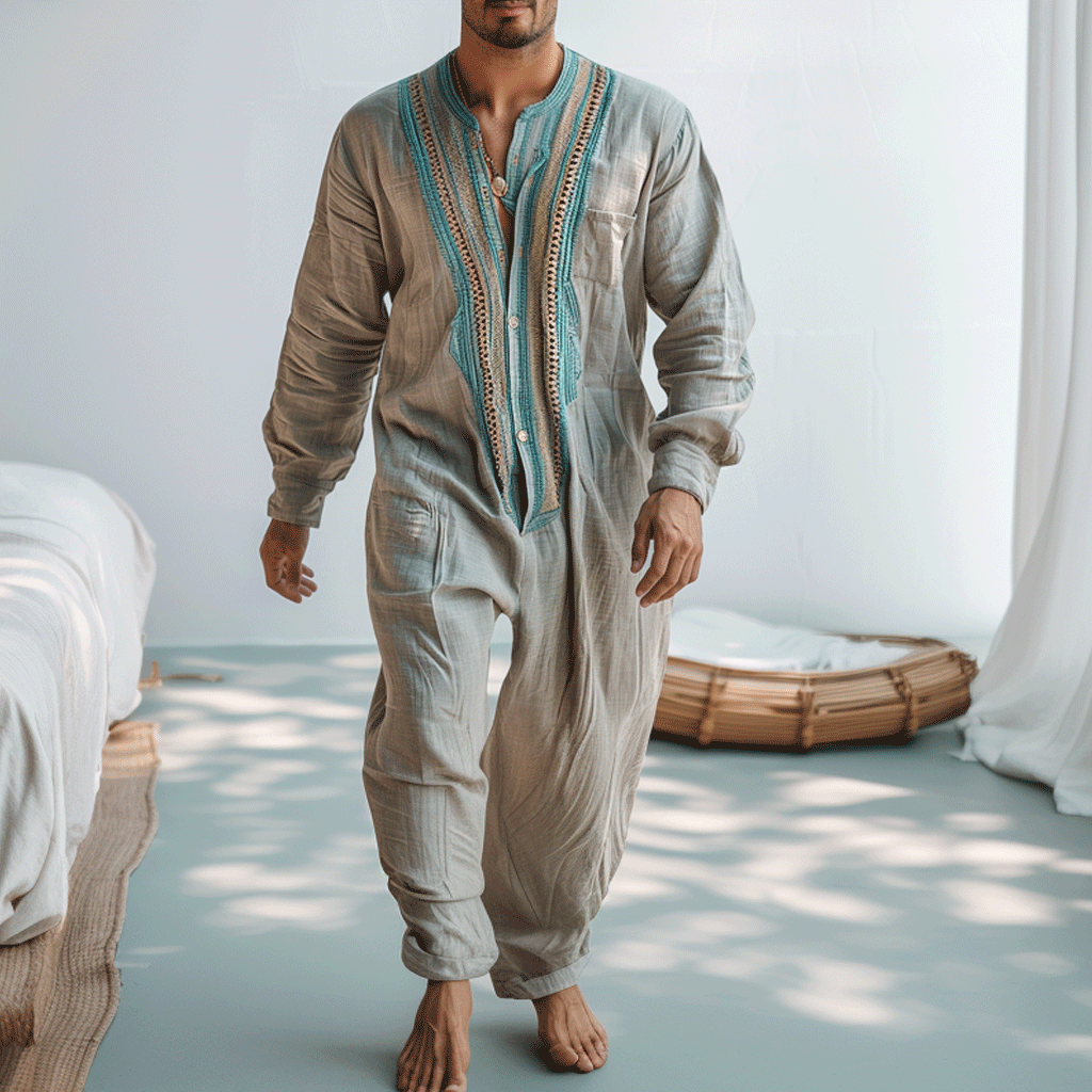 Linen Harem Jumpsuit-inspireuse