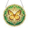 Butterfly Mandala 2D Flat DIY Diamond Art Pendant Wall Decor for Home & Windows