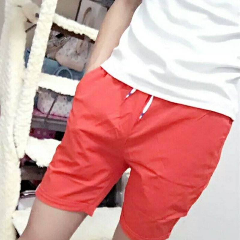 Quick Dry Man Short Pants Home Shorts For Men Pink New In Pant 2025 Y2k Small Size Vintage 3 Quarter 90s XL Cotton Korean Style