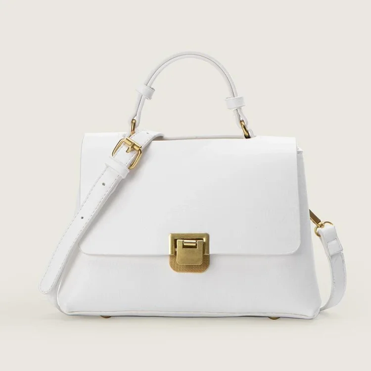 Retro small bag women's bag new messenger bag simple fashion texture handbag