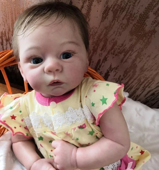 21"Kleine Süßee Ashlynn Reborn Babypuppe Mädchen Realistische Spielzeug Geschenk  Lover - RSDP-Rebornbabypuppen-Rebornbabypuppen.de