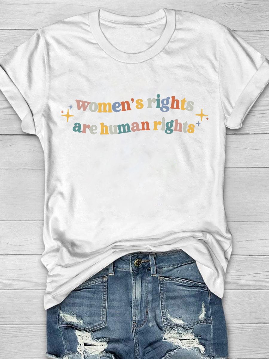 Women's Rights Are Human Rights Short Sleeve T-Shirt
