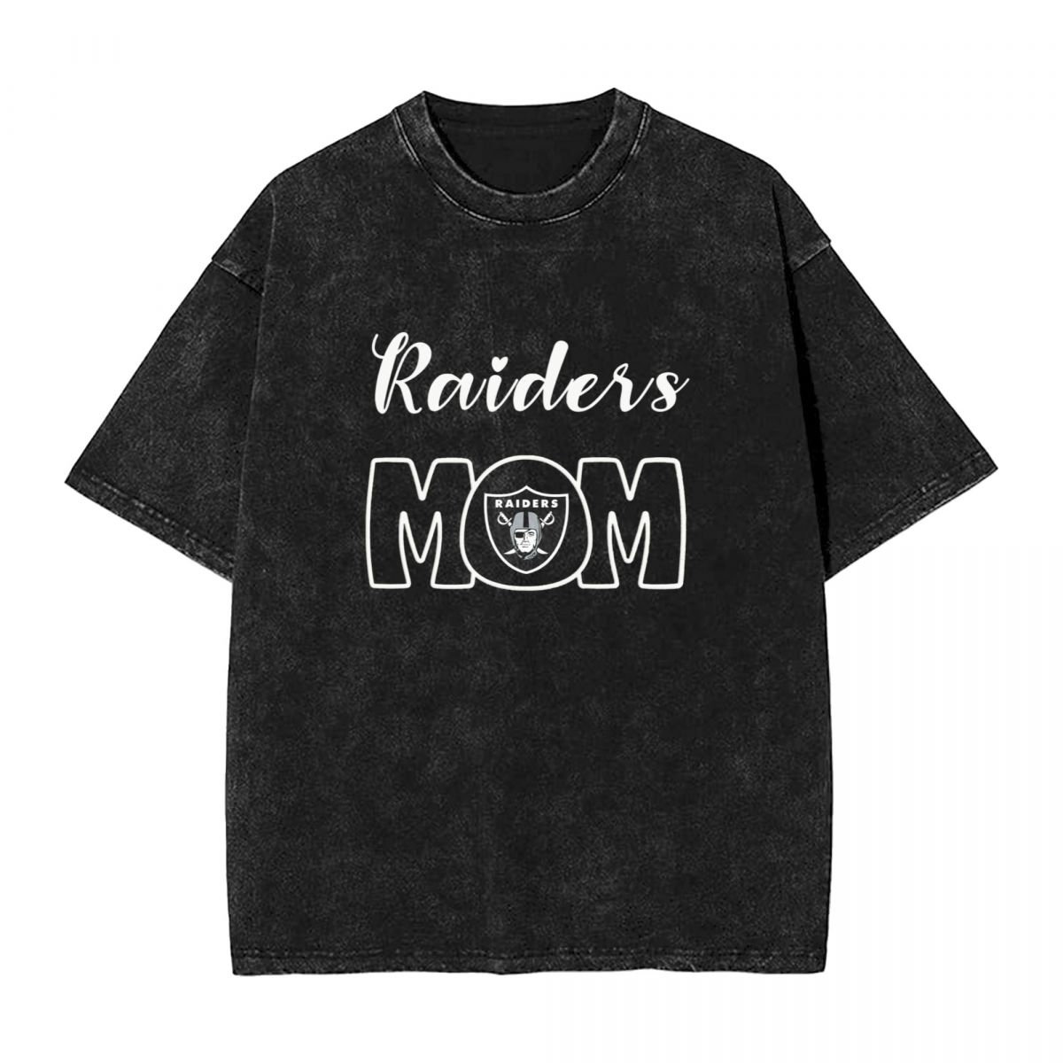 Las Vegas Raiders Mom Vintage Oversized T-Shirt Men's
