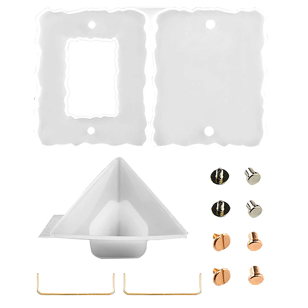 

Square Photo Frame Set Silicone Molds DIY Resin Photo Holder Epoxy Frames, 501 Original