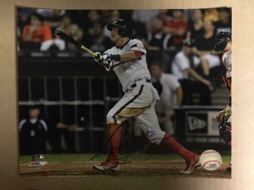 Avisail Garcia Signed 8 x 10 Photo Poster painting Chicago White Sox Autographed with COA