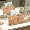 (25cm)Mandala PU DIY Diamond Painting Tissue Box for Beginners Adults Home