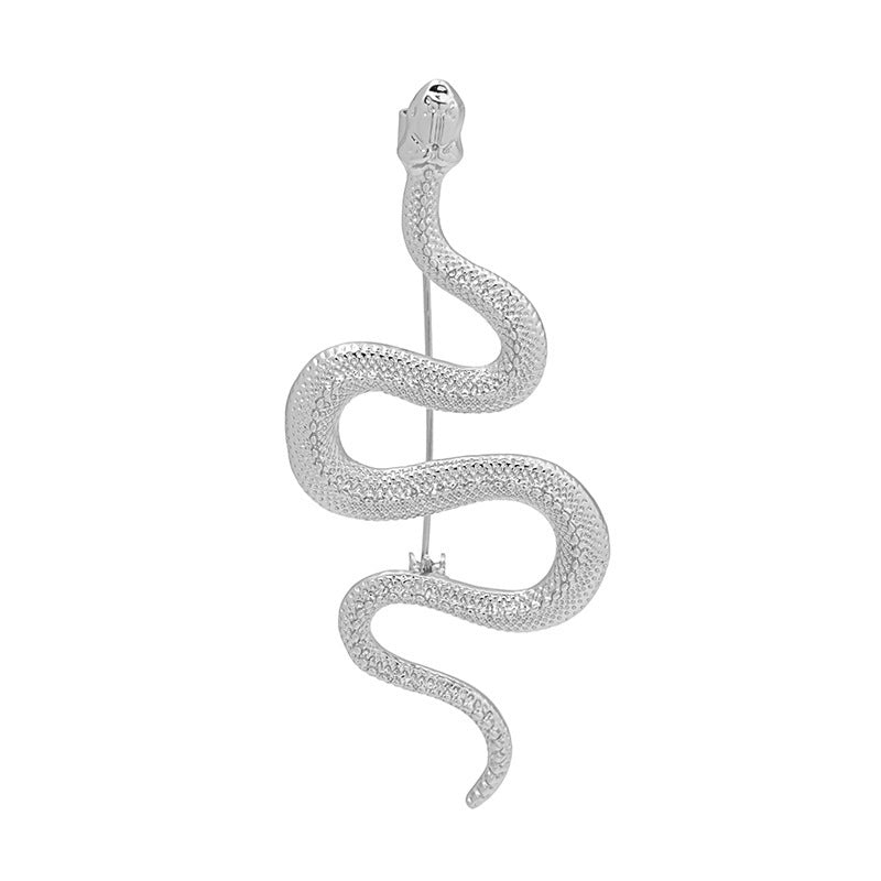 Fashion Pin Snake Alloy Plating Women’S Brooches