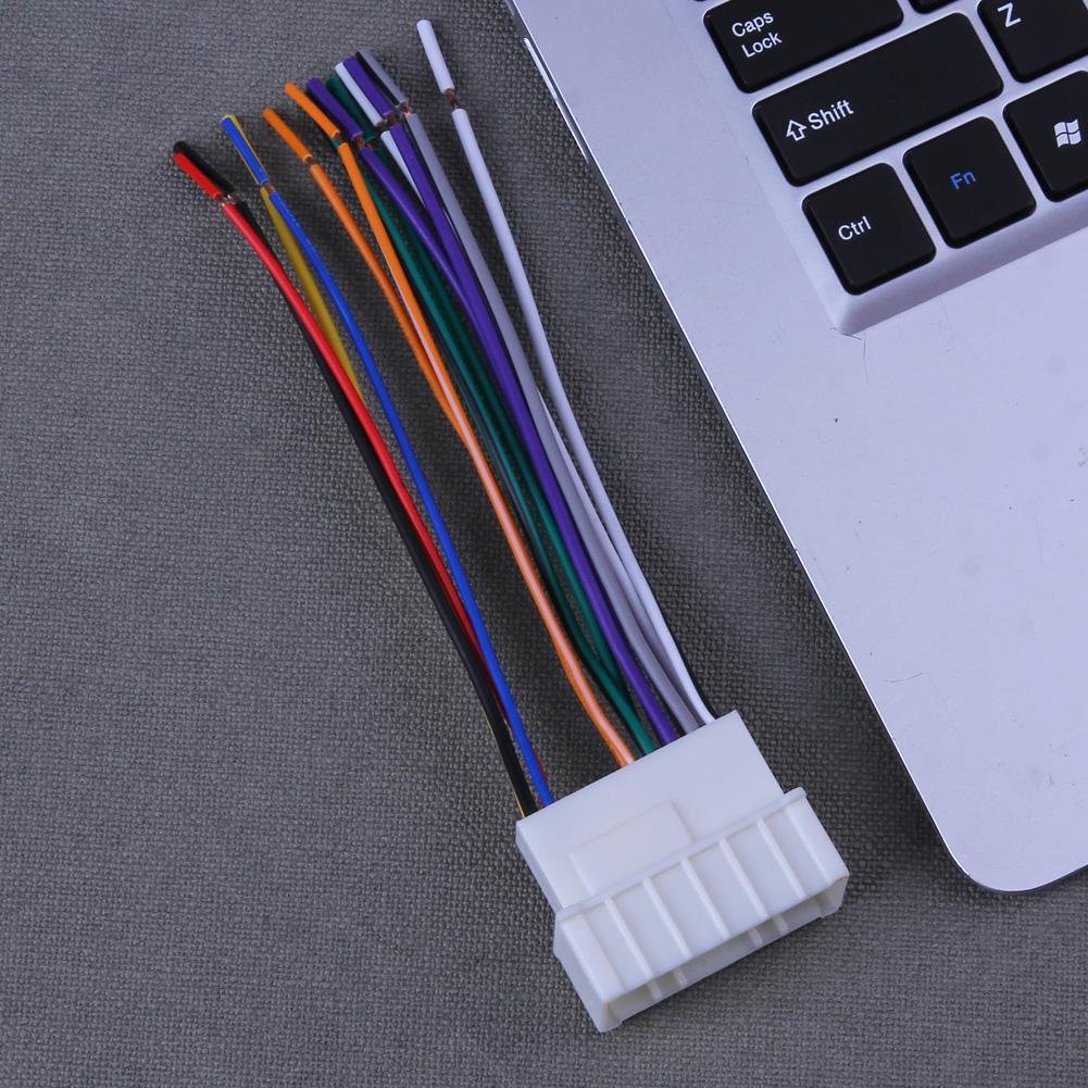 Car Stereo CD Player Wiring Harness Wire Aftermarket Radio Install Plug