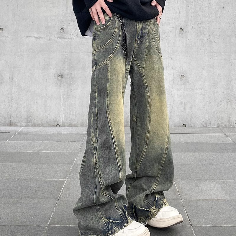 Men's Vintage Distressed Jeans