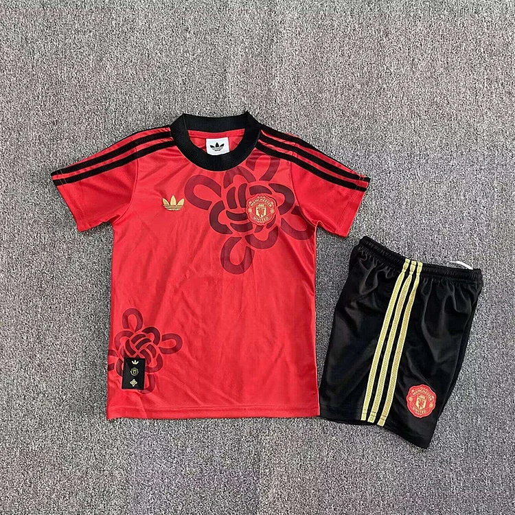Kids Manchester United 2026 Chinese New Year Jersey