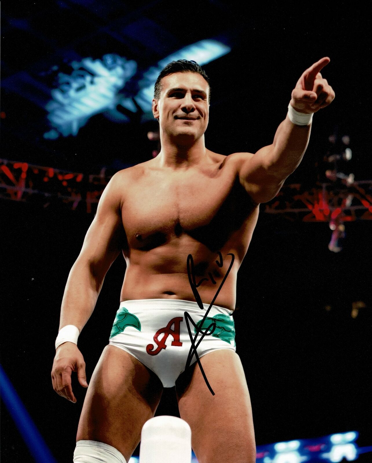 Alberto Del Rio Signed 10X8 Photo Poster painting WWE AFTAL COA (7024)