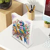 Acrylic Parrot Diamond Painting Napkin Rack Decor for Home Office Decor