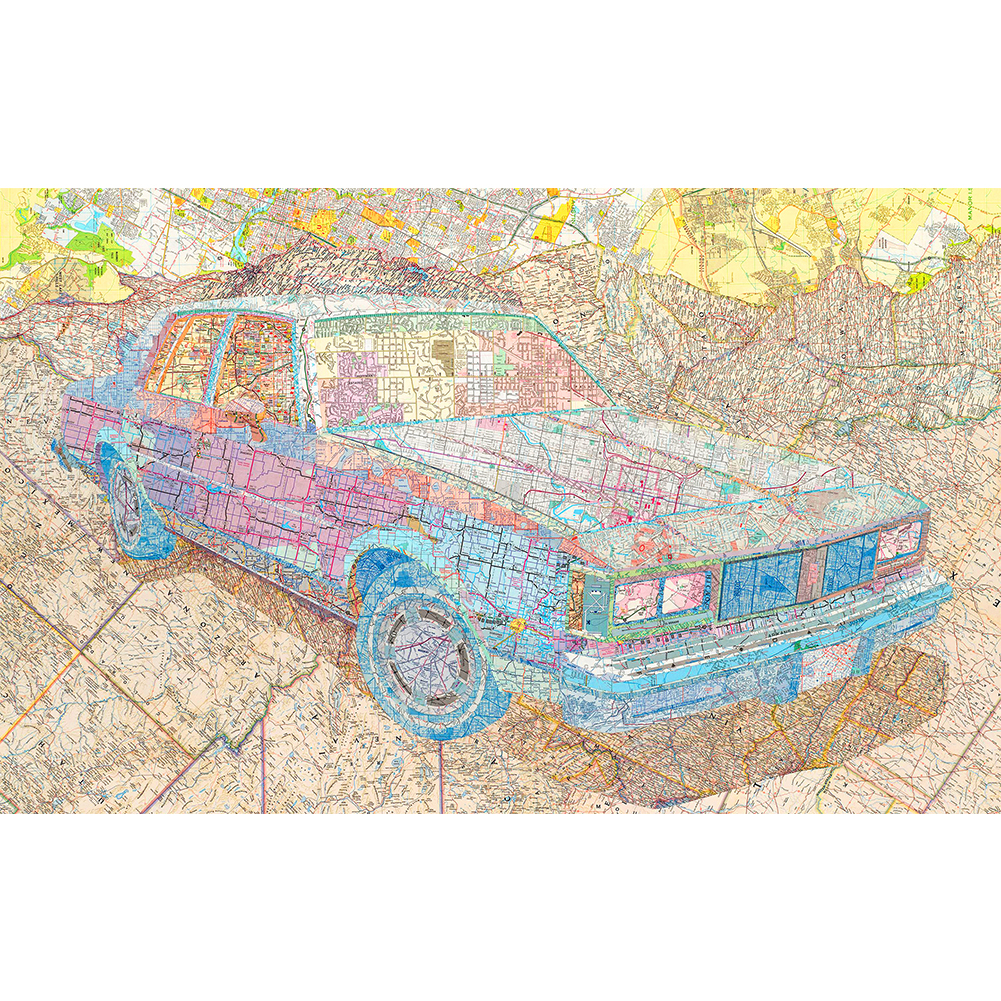 

Art Car - 1000 Pieces Jigsaw Puzzle, 501 Original