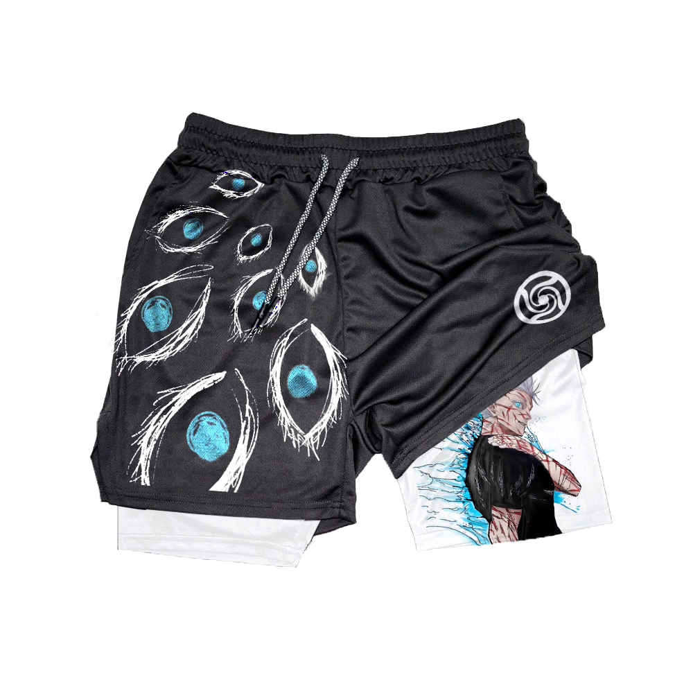Anime Gym Performance Shorts