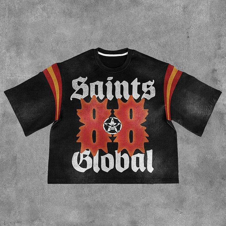 Saints 88 Print Short Sleeve T-Shirt