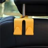 2in1 Car Backseat Hanger Hooks for Bags and Purse
