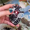 Interactive PCB Heart Pendant with Dual-Touch LED Activation