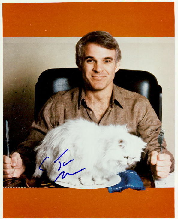 Steve Martin in-person signed 8x10 Photo Poster painting