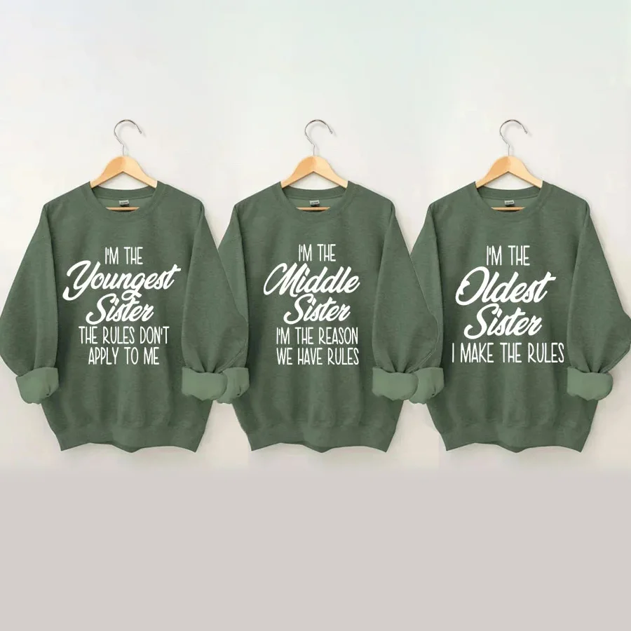 Oldest, Middle, And Youngest Sweatshirt