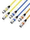 6/10Pcs 3-Pin Balanced Shielded XLR Cable XLR Male To Female Microphone AUX Cord