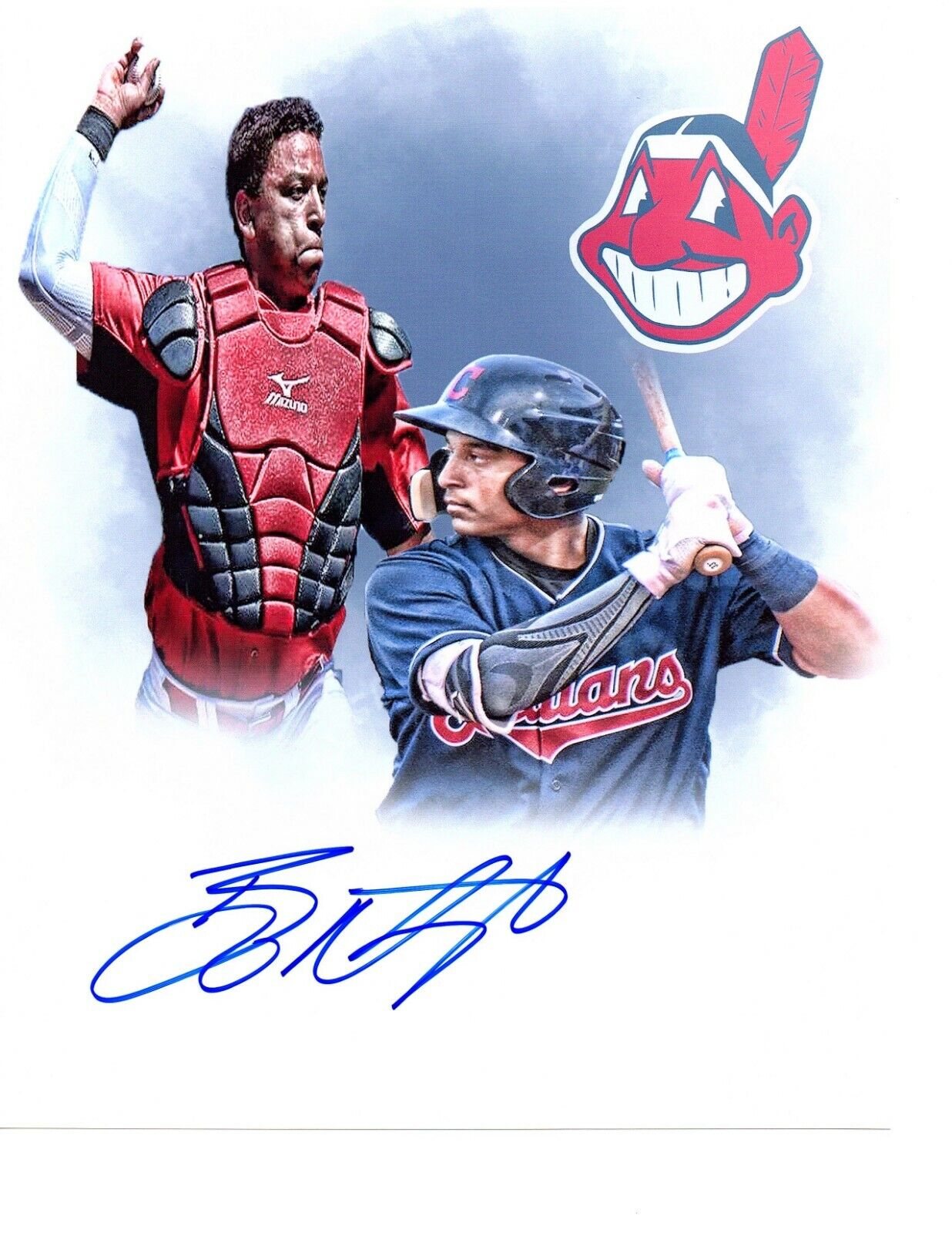 Bo Naylor signed 8x10 Photo Poster painting autograph Cleveland Indians Prospect baseball Noah