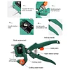 Grafting Pruners Garden Pruners Seedling Grafting Machine Fruit Tree Grafting Machine Premium Cutting Tools For Precision Gardening and Grafting