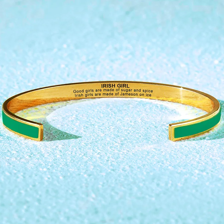 Irish Girl Green Bracelet