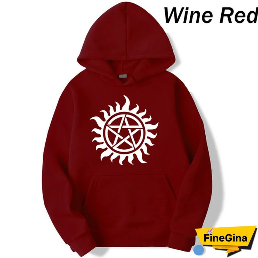 New Men/Women Autumn/Winter Printed Long Sleeve Solid Color Sweatshirt Hooded Pullover Plus Size