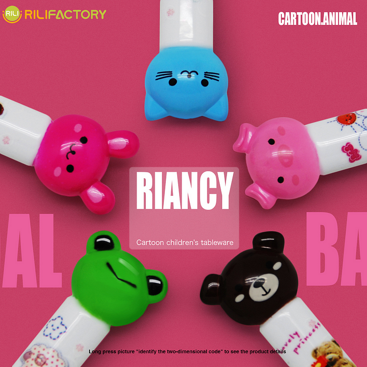 Colorful Paradise Cartoon Tableware Set Rilifactory