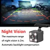 5 Pin Car Rear View Camera Night Vision HD Parking Camera 4 LED Reverse Dash Cam