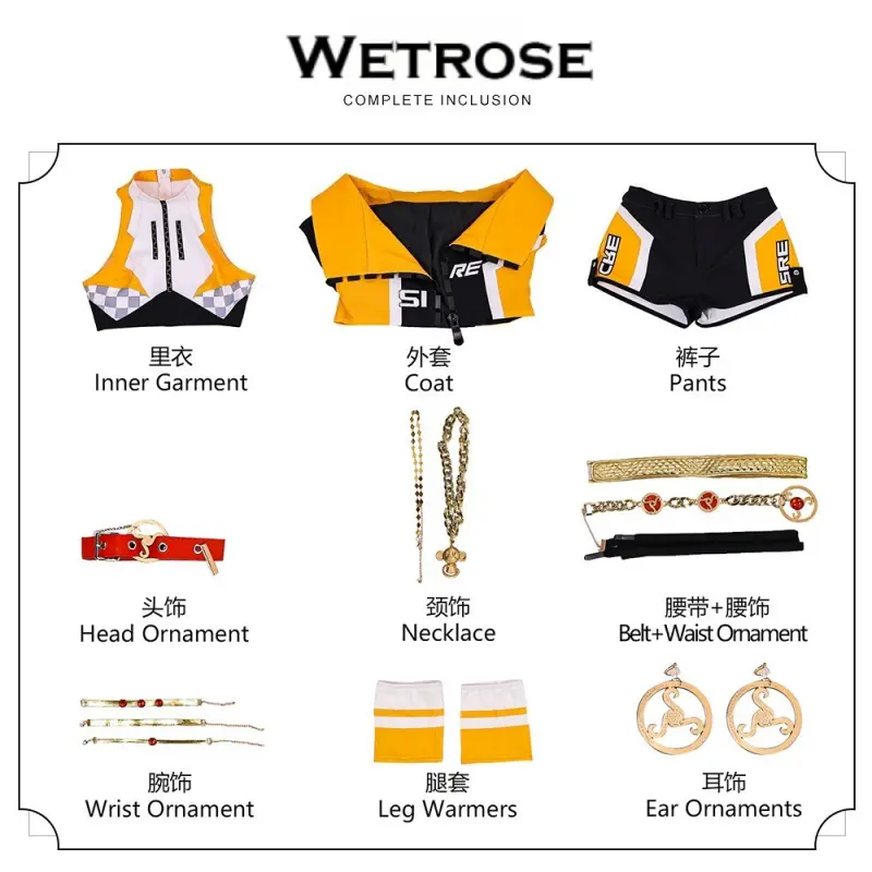 [Wetrose] Pre-Order Identity V SRE.PATRICIA Patricia Dorval Game Outfit Cosplay Costume 