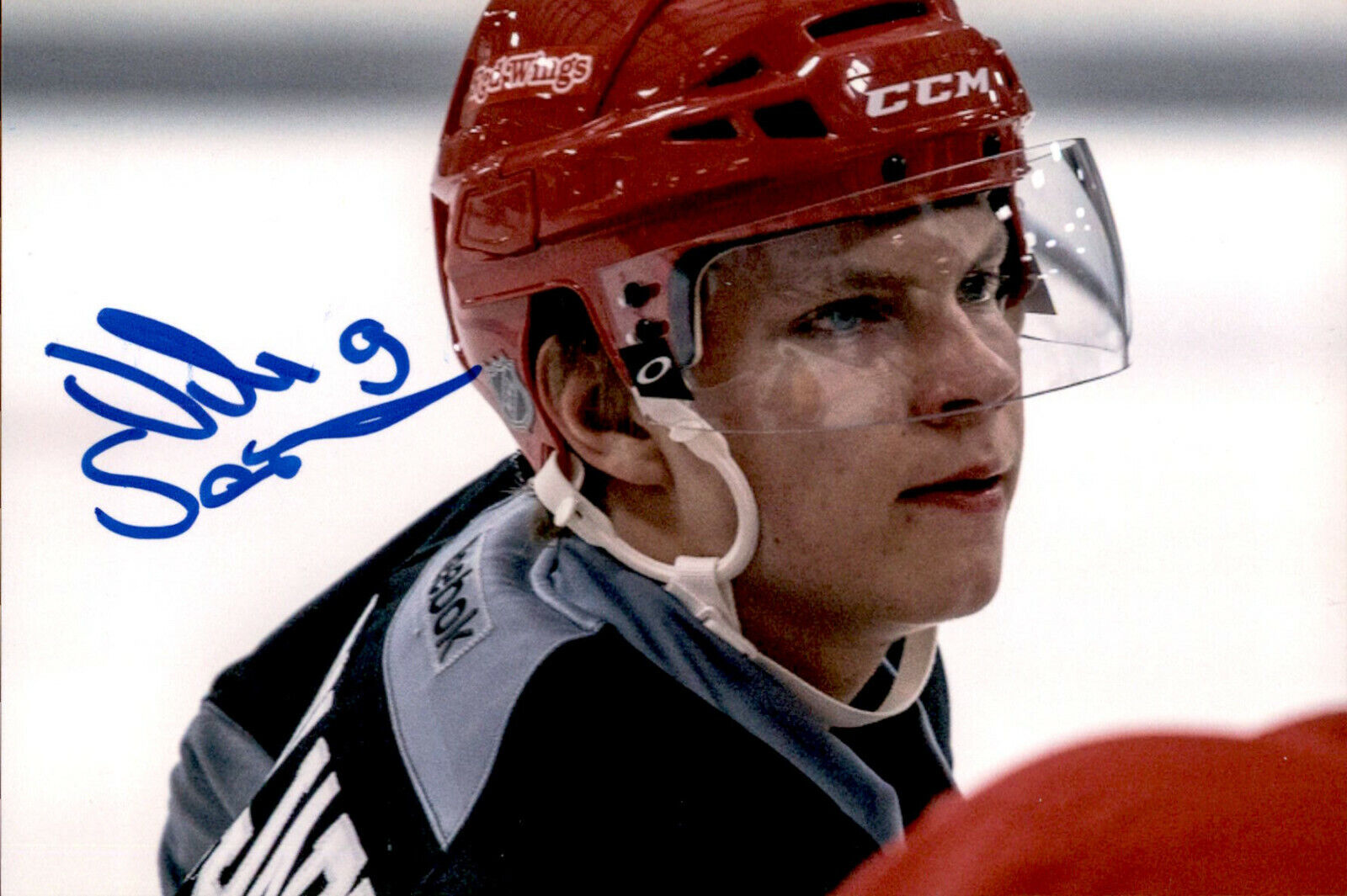 Vili Saarijarvi SIGNED 4x6 Photo Poster painting DETROIT RED WINGS / ARIZONA COYOTES