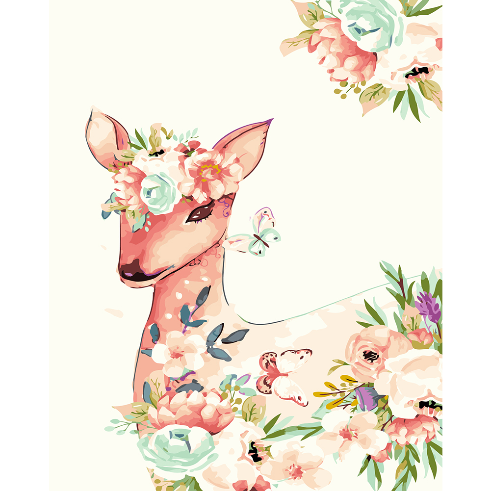 

40*50cm - Painting By Numbers - Deer, 501 Original