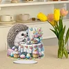 Acrylic Easter Afternoon Tea Hedgehog - 5D DIY Craft Ornament