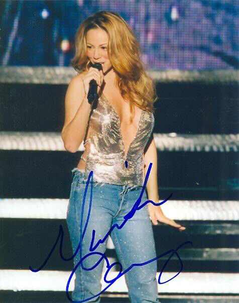 MARIAH CAREY Signed Photo Poster paintinggraph - Singer / Vocalist Star - preprint